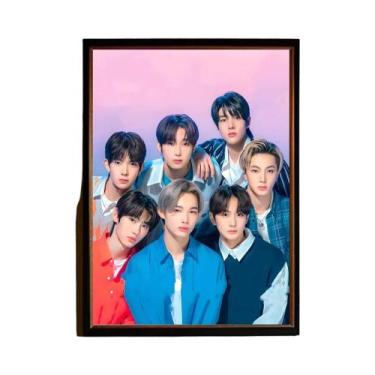 Imagem de E-ENHYPEN Kpop Man HD Art Poster Decoração De Parede Adesiva À Prova D