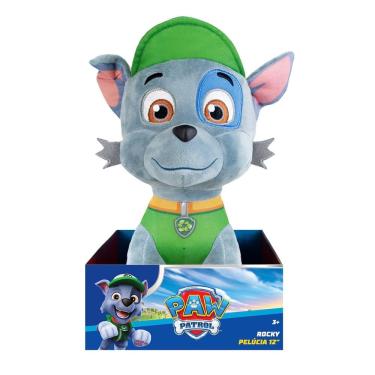 Imagem de Patrulha Canina - Pelúcia De 30Cm - Rocky