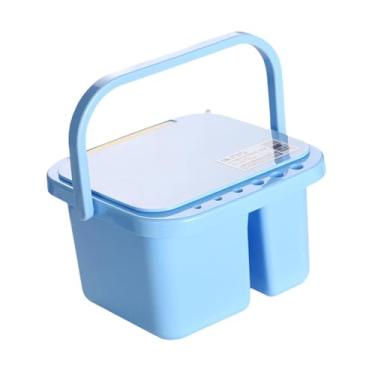 Imagem de oshhni Limpador de pincéis, leve, portátil, multiuso, balde de lavagem, bacia de pincéis para modelagem de limpador de