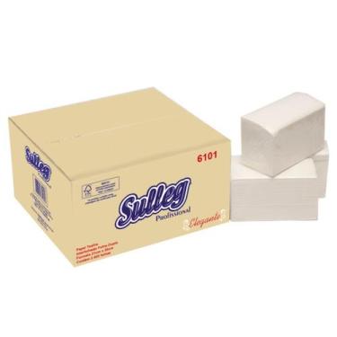 Imagem de Papel Toalha Interfolha 2 Dobras Folha Simples Classic 6.000 folhas Su