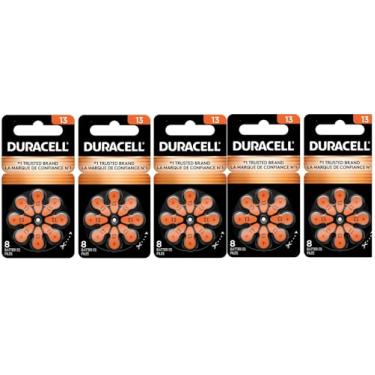 Imagem de 40 pilhas DURACELL Activair para aparelho auditivo Tamanho: 13