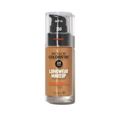 Imagem de Revlon Colorstay Base Líquida Oil Skin 24 Hrs FPS 15 30ml, 360 Golden 