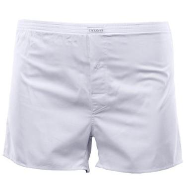 Imagem de Cueca Samba Canção Candisani Tricoline Tamanho Especial - 1240, Branco