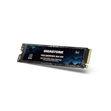 Imagem de Gigastone SSD 2TB M.2 NAS SSD 24 horas por dia, 7 dias por semana, cache de alta resistência para armazenamento conectado à rede, centro de dados empresarial, nuvem pessoal, PCIe 3.0 NVMe NAS Unidade