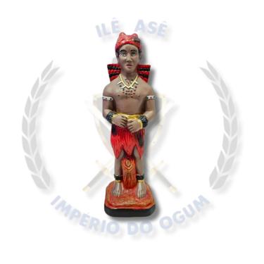 Imagem de Imagem Gesso Exu 20Cm - Pantera Negra