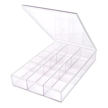 Imagem de Caixa CRISTAL Organizadora Multiuso MAXCRIL - 10330073