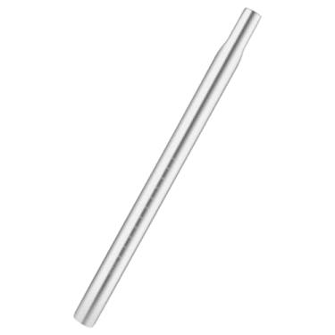 Imagem de Deevoka Canote de selim de bicicleta de liga leve com comprimento de 350 mm, resistente para mountain bikes, tubo de selim, poste de selim, 25.4mmx350mm