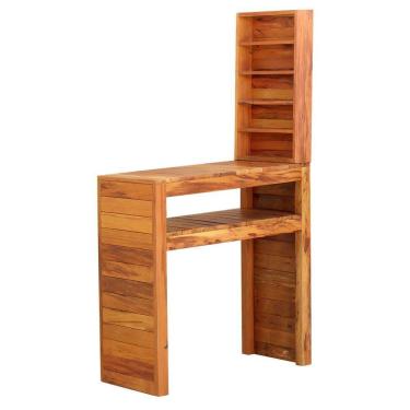 Imagem de Aparador Esmalteira 80 Cm Madeira Maciça Natural