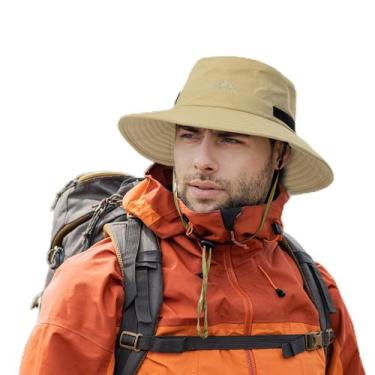 Imagem de Chapéu TOP-EX impermeável UV50+ de aba larga ajustável cáqui XL/XXL