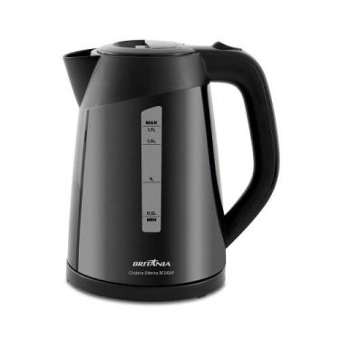 Imagem de Chaleira Elétrica Britânia BCH06P 1,7 Litros Preta 220V, 220V, Preto