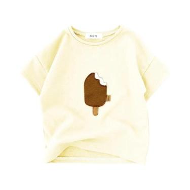 Imagem de Shorts de Algodão Triângulo para Bebês - Verão - Moda, 2-3 anos, Camis