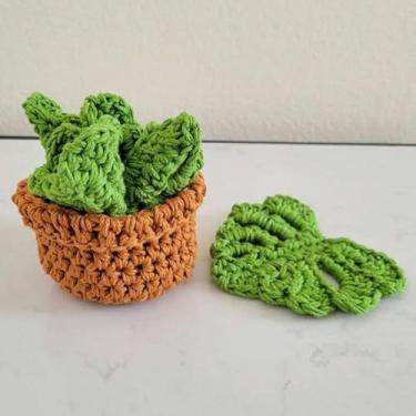 Imagem de HSYHKDSY 10 cm, verde e café, 10 peças de jogo americano para mesa, feito à mão, jogo americano lavável, porta-copos trançados, mesa de crochê (café leve 10 cm, 10 peças)