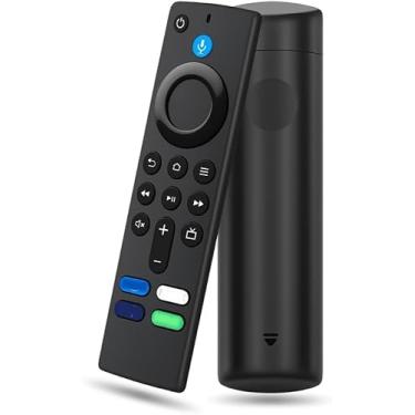 Imagem de Controle Remoto com Comando de Voz Compatível Com Stick, Stick 4K - Compatível com Modelos Stick Tv - Teclas de Atalho e Funções de Controle de TV - TODOS OS MODELOS