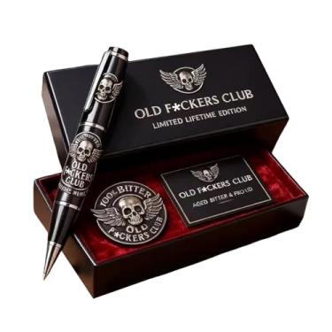 Imagem de Caneta-tinteiro requintada elegante com caixa de colecionador, caneta-tinteiro comemorativa | para diário, esboços, esboços, meninos, meninas, adolescentes