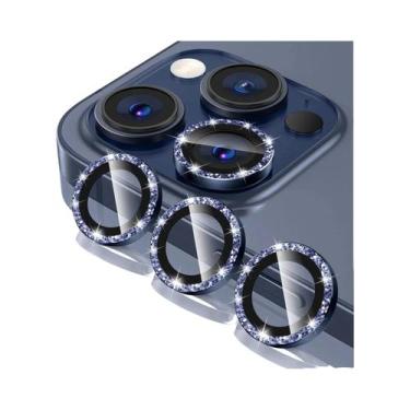 Imagem de Protetor De Lente De Câmera De Vidro Temperado Para iPhone 16 pro Max 