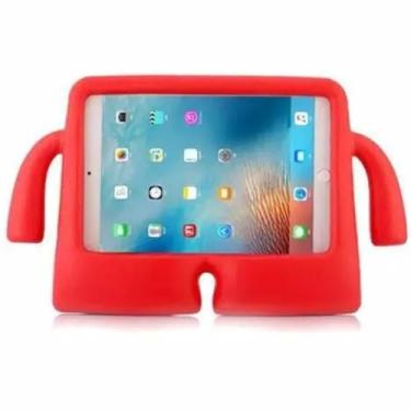 Imagem de Genérico, Capa Tablet Infantil Anti Queda Macia Para iPad 2/3/4 Cor:Vermelha