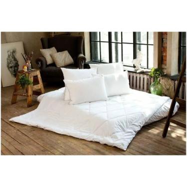 Imagem de Travesseiro Travisseiro Tradicional Silicone Alto Macio - bambusoft