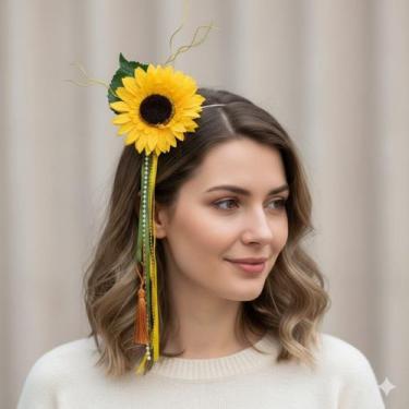 Imagem de Tiara Feminina Acessório Cabeça Carnaval Enfeites Coloridos - Lika Bij