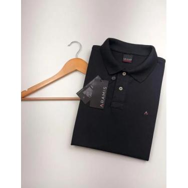 Imagem de Camisa Polo Aramis Masculino Piquet Basic, Preto, M
