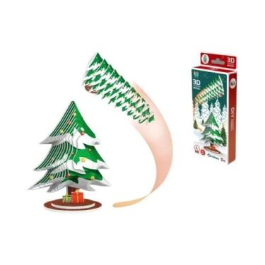 Imagem de Quebra-Cabeça 3D De Natal Para Crianças, Brinquedo Educacional De Pape