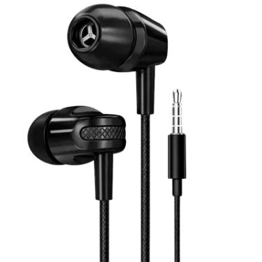 Imagem de Fone De Ouvido P2 Preto Com Microfone Stereo Alta Qualidade Inova