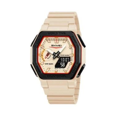 Imagem de Relógio Digital LED De Quartzo Esportivo Militar Masculino SKMEI 2438 