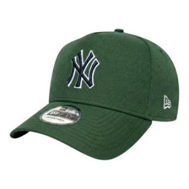 Imagem de Boné New Era 940 A-Frame New York Yankees Outline Script-Masculino