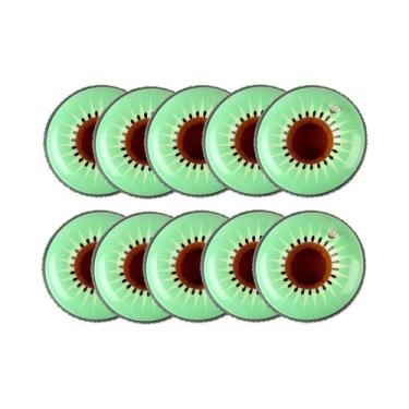 Imagem de Conjunto De Porta-Copos Infláveis Para Piscina, Bandeja Flutuante Para