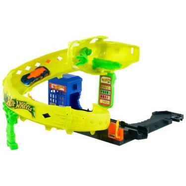 Imagem de Pista Hot Wheels City Ataque Espiral Da Cobra - Serpente - Mattel, Col