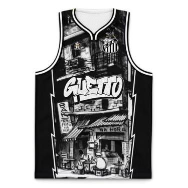 Imagem de Regata do Santos - Jotaz - Quebrada Guetto - Masculino, M, Conforme im