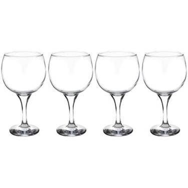 Imagem de Jogo de Taças para Gin de Vidro 600ml 4 peças Nadir 7948, Transparente