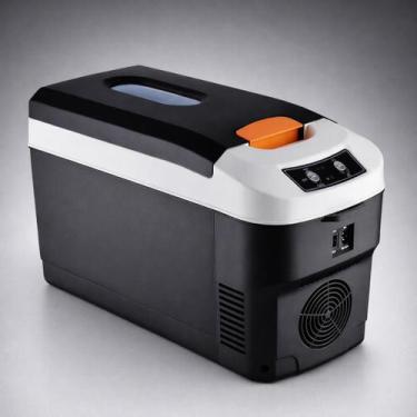 Imagem de Geladeira Portátil 10L 12V e 220V com Função Refrigeração e Aqueciment