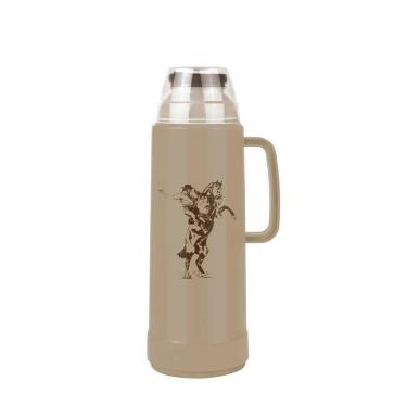 Imagem de Garrafa Térmica Use Farroupilha Bege Cavalo 1 Litro-Unissex