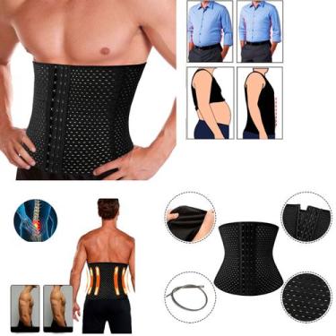 Imagem de Cinta Compressão Postural 6 Niveis Ajuste 4 Barbatanas - UNISEX ABDOME