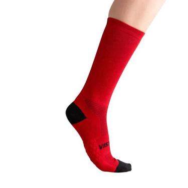 Imagem de Meia Vistho Performance Reflexx, Vermelho, 39-44