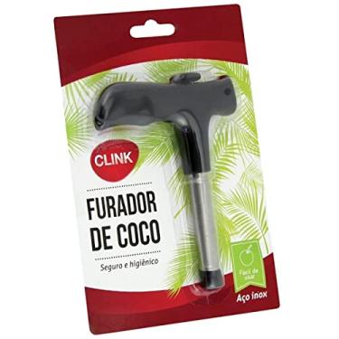 Imagem de Abridor de Cocos Furador Profissional em Inox 11X14cm CLINK