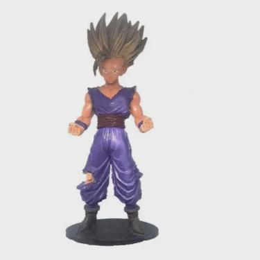 BONECO RESINA GOKU SUPER SAIYAJIN DRAGON BALL Z 21CM