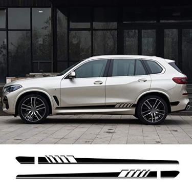 Imagem de 2 pçs adesivo de carro para BMW X5 E70 E53 F15 X3 F25 E83 X6 F16 E71 X1 F48 E84 X2 X4 F26 X7 M2 F87 M3 E90 E92 M4 M5 M6 Carro Acessórios