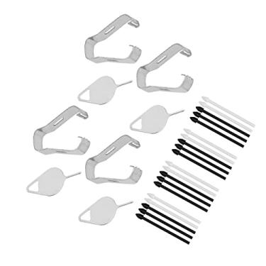 Imagem de Entatial S Pen Nibs, S Pen Pontas de substituição Resistência ao desgaste para Note 10 Lite N770 (preto)