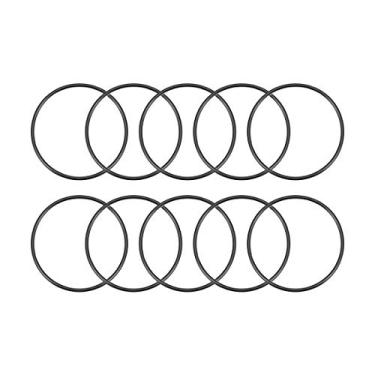 Imagem de Junta de vedação redonda de largura de 1,5 mm de borracha de nitrilo uxcell O-Rings 10 peças, 34mmx37mmx1.5mm