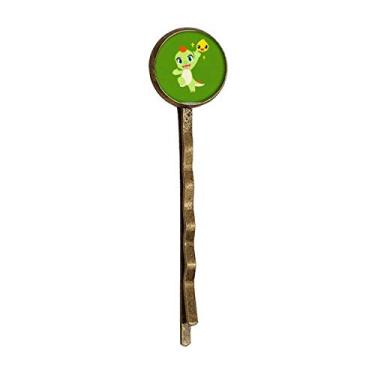 Imagem de Dinosaur Kingdom Love You Retro Metal Hair Bobby Pin Headwear