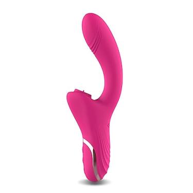 Imagem de Vibrador Feminino Estimulador Clitóris Poderoso Sugando 20 Velocidades Para mulher Língua Lambendo Brinquedo Sexual (Rosa)
