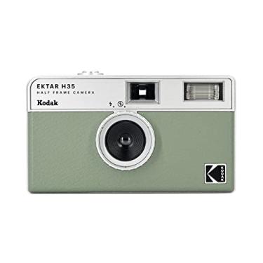 Imagem de KODAK Câmera de filme EKTAR H35 de meio quadro, 35 mm, reutilizável, sem foco, leve, fácil de usar (Sage) (filme e bateria AAA não estão incluídos)