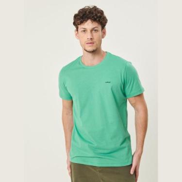 Imagem de Camiseta Colcci Masculina Verde Mint Leaf
