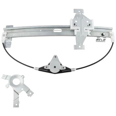 Imagem de BOXI Regulador de vidro elétrico traseiro esquerdo do lado do motorista 740-540 sem motor adequado para Ford Explorer 1991 1992 1993 1994 Sport Utility V6 4.0L / Substitui F2TZ7827009A