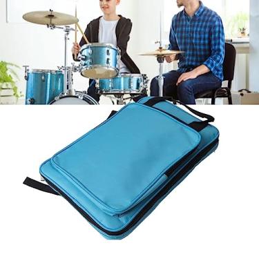 Imagem de Mochila para Tambor, Mochila para Tambor, Mochila para Tambor, Vários Bolsos, Mochila à Prova d'água, Conjunto de Bolsas, Estojos e Capas (W 60 Azul)