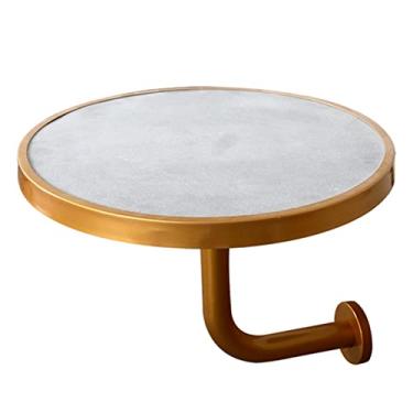 Imagem de Mesa de bar alta, mesa de bistrô, clássica, estilo industrial, bistrô, bar, 43 cm, altura baixa, sala de jantar, entrada, cozinha, decoração de café, mesa de pátio