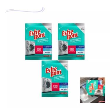 Imagem de Limpa Lavadora Maquina De Lavar Roupas Higienizador Maus Odores Esfreb