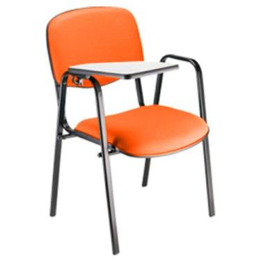 Imagem de Cadeira Universitária para Auditórios Linha Hotel Laranja - Design Off