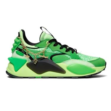Imagem de Puma Tênis de basquete masculino Rs-XL X Lf com cadarço casual - verde, Verde, 41
